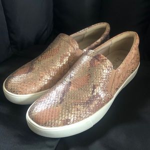 Naturalizer Marianne Slip On Sneaker MetallicSnake